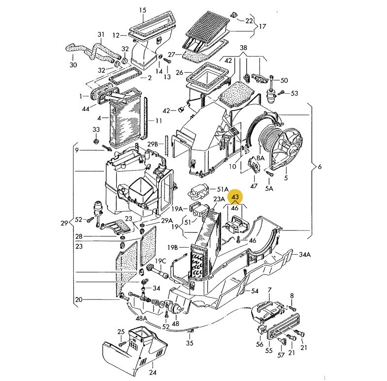 【純正品】 サーモスタット Golf（84～91年）