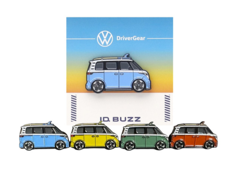 【VW America】IDBUZZピンバッチ 4色展開