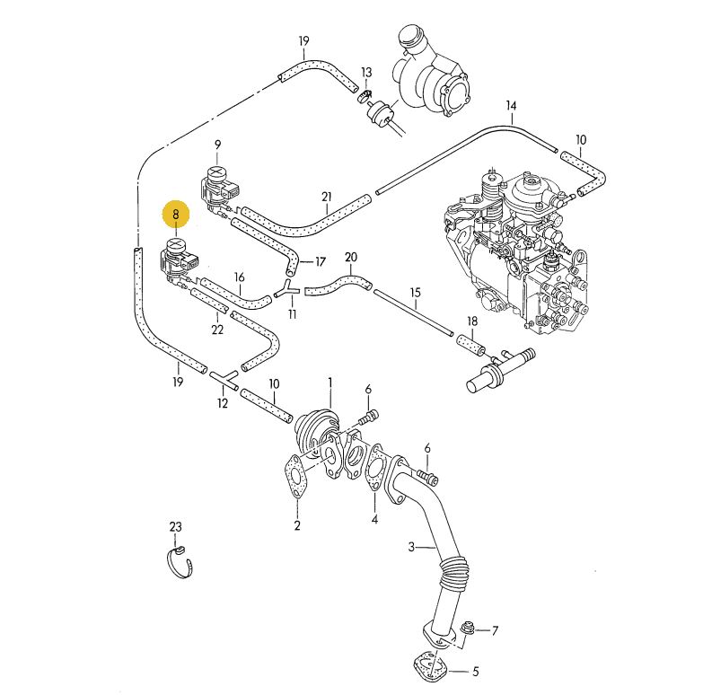 【純正品】 ソレノイドバルブ Golf（92～02年）