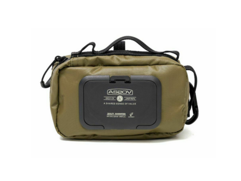 AS2OV MULTI TISSUE CASE ティッシュケース 「カーキ」