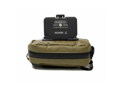 AS2OV MULTI TISSUE CASE ティッシュケース 「カーキ」