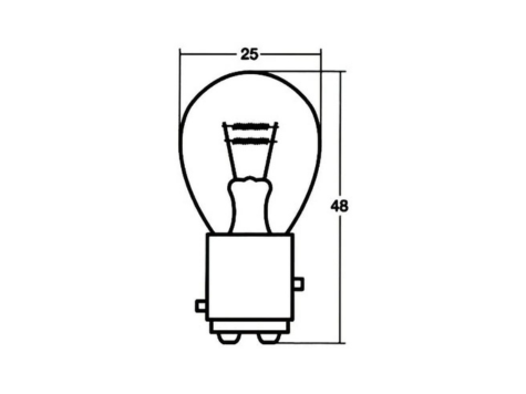 STANLEY バルブ12V21/5W　ブレーキランプなど