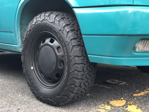 【セット品】 BFGOODRICH オールテレーンタイヤ＆スチールホイールセット T4 VANAGON(ヴァナゴン)