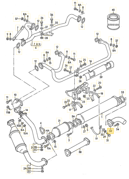 テールパイプ 「シンクロ」 T3 VANAGON(ヴァナゴン)(80~92年)
