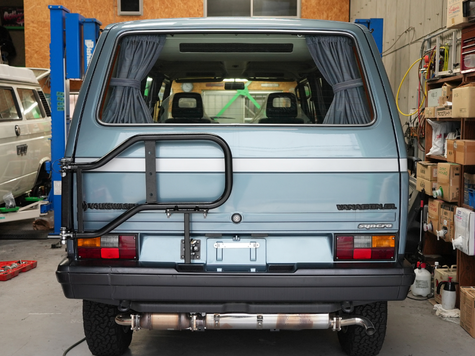 取寄商品】 ハーフスイングタイヤキャリア T3 VANAGON(ヴァナゴン