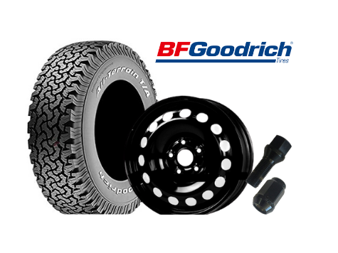 【セット品】 BFGOODRICH オールテレーンタイヤ＆スチールホイールセット T3 VANAGON(ヴァナゴン)