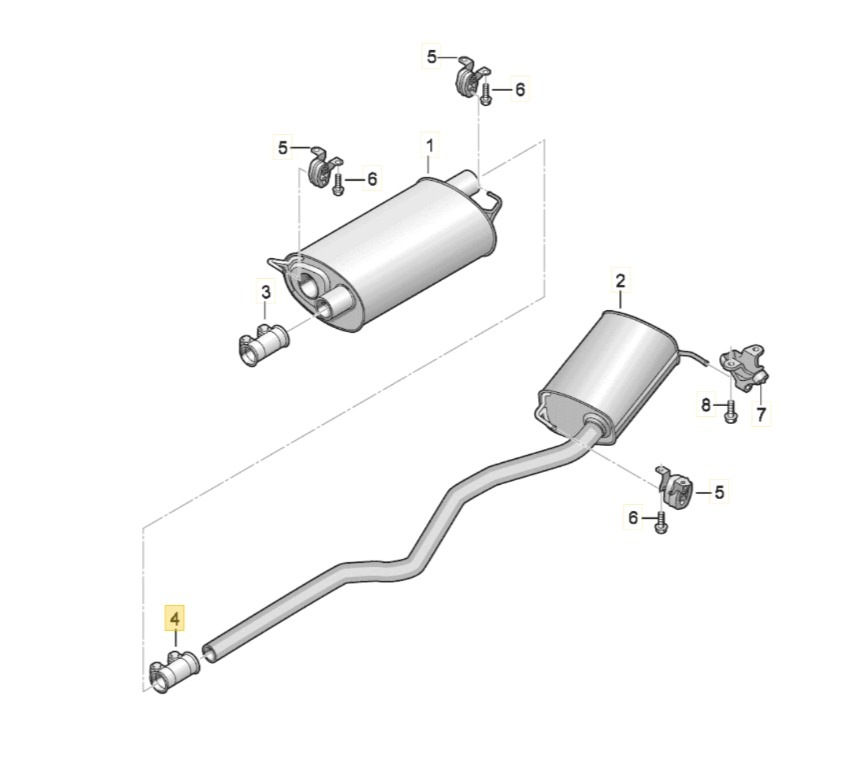 【純正品】 スペーサースリーブ T5/T6/T6.1 （03年～）