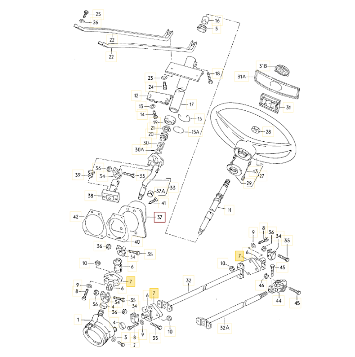 ステアリングカップリング T3 VANAGON(ヴァナゴン)