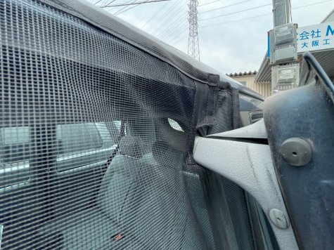 TOPTRAIL モスキートネット（スライド/リア）T4 VANAGON