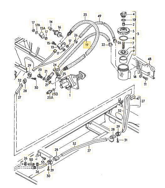 パワステホース T3 VANAGON(ヴァナゴン)(80~92年)