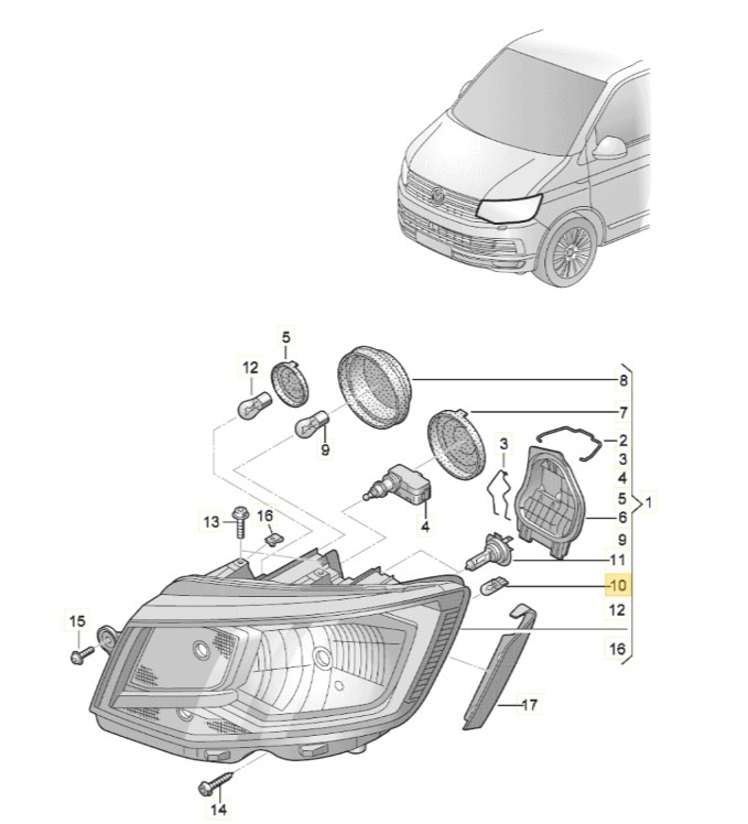 バルブW 5W-12V5W T5/T6等