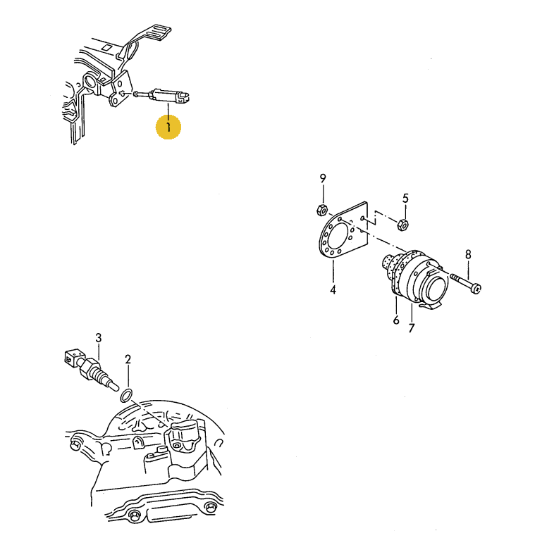 MEYLE ブレーキランプスイッチ T4/Golf等