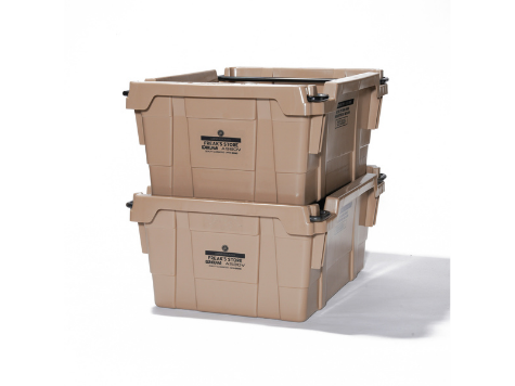 FREAKS STORE×GAKUYA×AS2OV別注 スタッキング コンテナボックス 19L