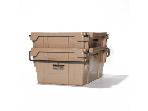 FREAKS STORE×GAKUYA×AS2OV別注 スタッキング コンテナボックス 19L