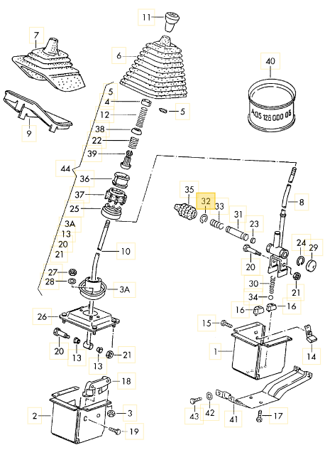 【取寄商品】 【純正品】 リテーニグワッシャー T3 VAANGON(ヴァナゴン)（80～92年）