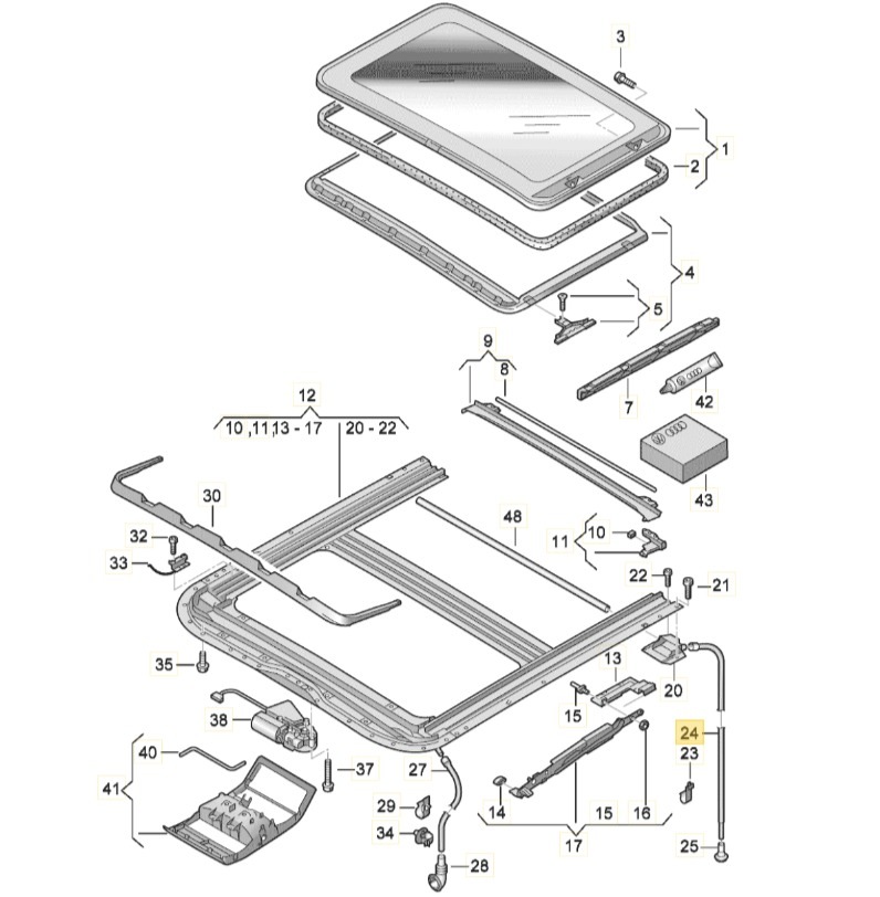 【純正品】 ウォータードレンホース T5/T6（03～19年）