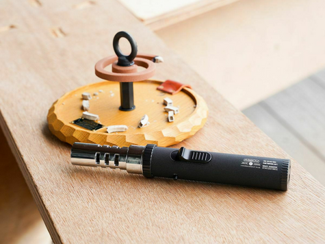 AS2OV PORTABLE STICK BURNER ポータブルスティックバーナー 「シルバー/ブラック」