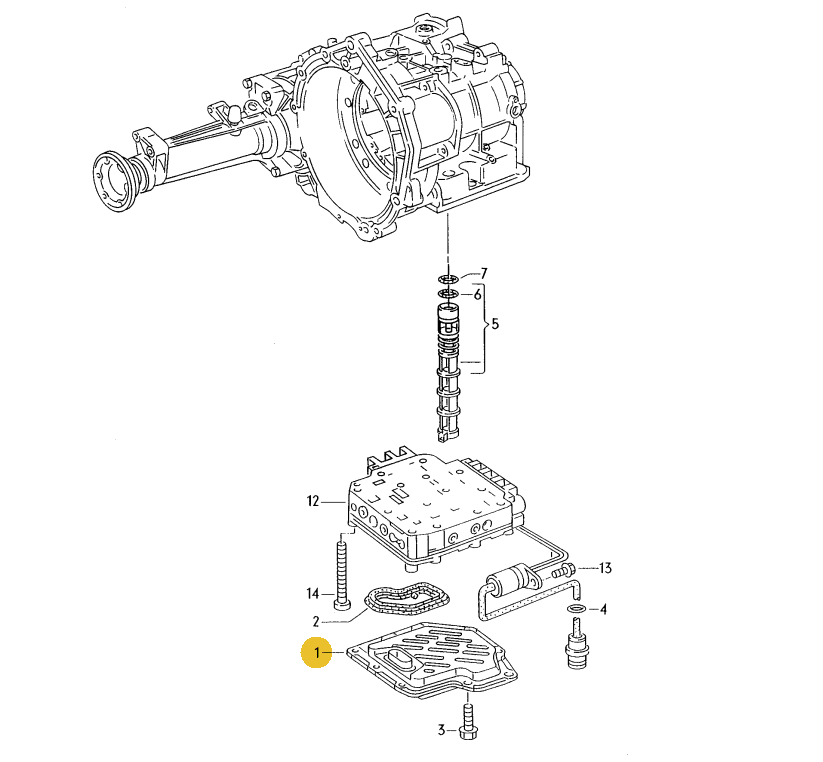 ヴァナゴンT4/ユーロバンT4用ATミッションフィルターkit新品94年12月迄製造車用MEYLE製 2025年最新Yahoo!オークション -ヴァナゴン t4(クラッチ、ミッション