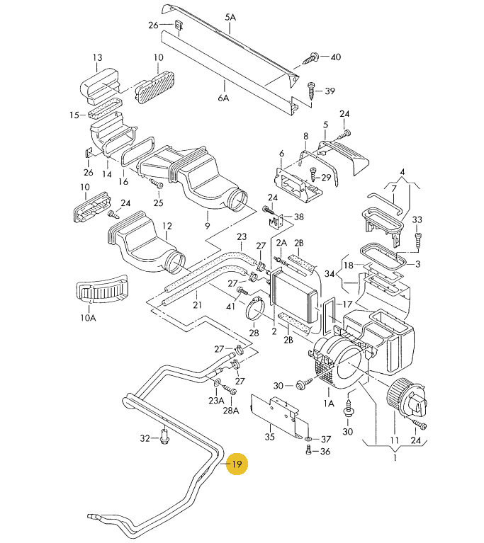 vanagon T3 純正リアヒーターユニット ヒーターコア入れ替え済み‼️ 純正品】 リアヒーターブロアファンモーター T3 | VWパーツ/VW