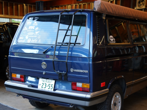 【取寄商品】 テールゲート用ラダー T3 VANAGON(ヴァナゴン)
