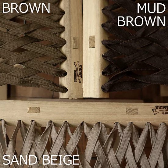 ランバージャックスチェア 「マッドブラウン」