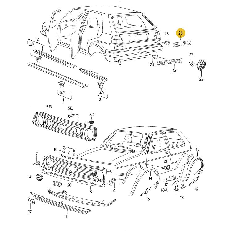 【取寄商品】 【VW Classic】 ボンネットロック GOLF2 （84～93年）