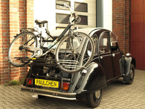 【取寄商品】Paulchen リアサイクルキャリア  シトロエン 2 CV 1963-1990