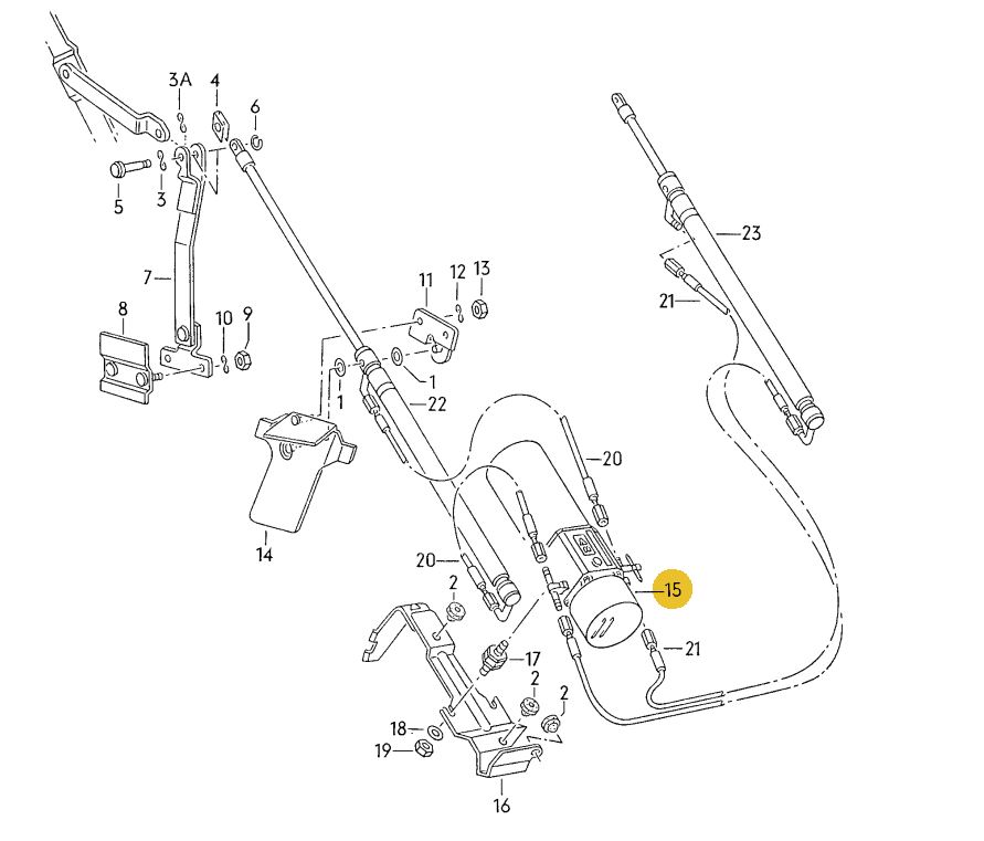【純正品】 電動幌ポンプリペアキット Golf Cabriolet（84年～）