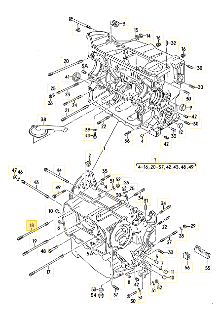 ヘッドボルト 「191mm」 T3 VANAGON(ヴァナゴン)（80～92年）