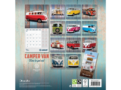 【数量限定】 VW オフィシャル Camper Van 2022 ウォールカレンダー