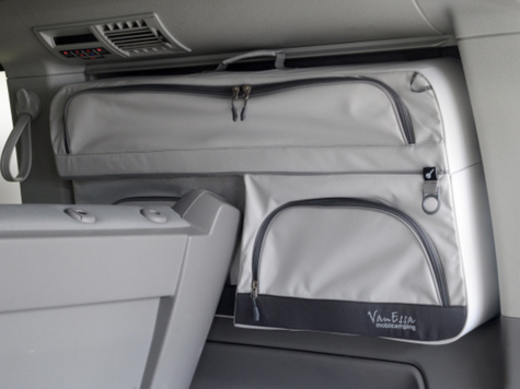 【取寄商品】 VANESSA リアウインドウ ストレージバッグ 「ライトグレー」 T5/T6/T6.1 カリフォルニアオーシャン