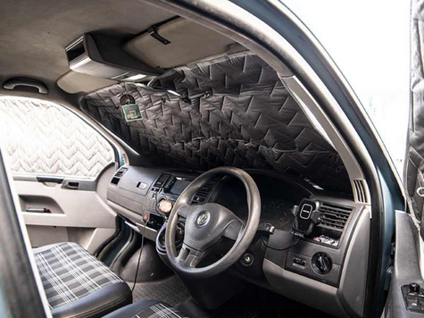 THQ フロントウインドウ サーモマット 「3点セット」 T5/T6/T6.1