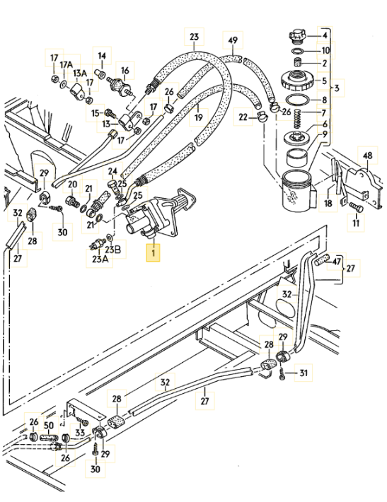 パワーステアリングポンプ T3 VANAGON(ヴァナゴン)