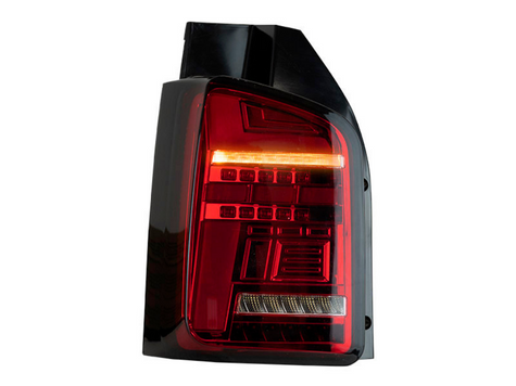 【取寄商品】 THQ シーケンシャルウインカー LEDテールライト 「1セット/レッド」 T5/T6/T6.1 TRANSPORTER(トランスポーター)観音開き用(03年~)