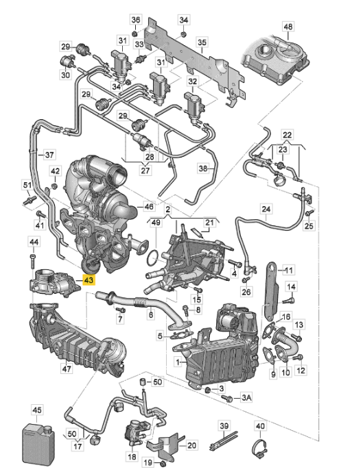 【純正品】スロットルバルブ T6/T6.1(16～24年)