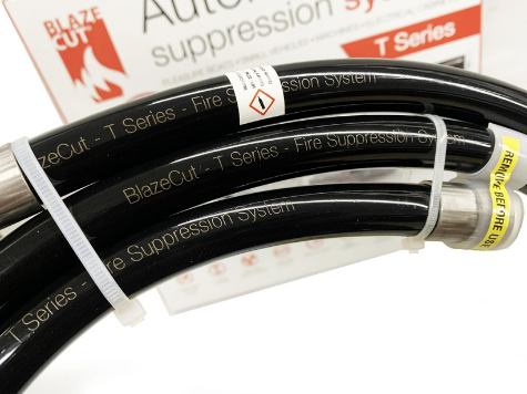 【BLAZECUT(ブレイズカット)】 自動消火システム 「T200E」 ブラックエディション 長さ/約2.0m