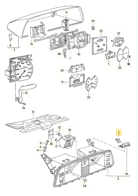 メーターバルブ 「12V1.2W」 T3 VANAGON(ヴァナゴン)