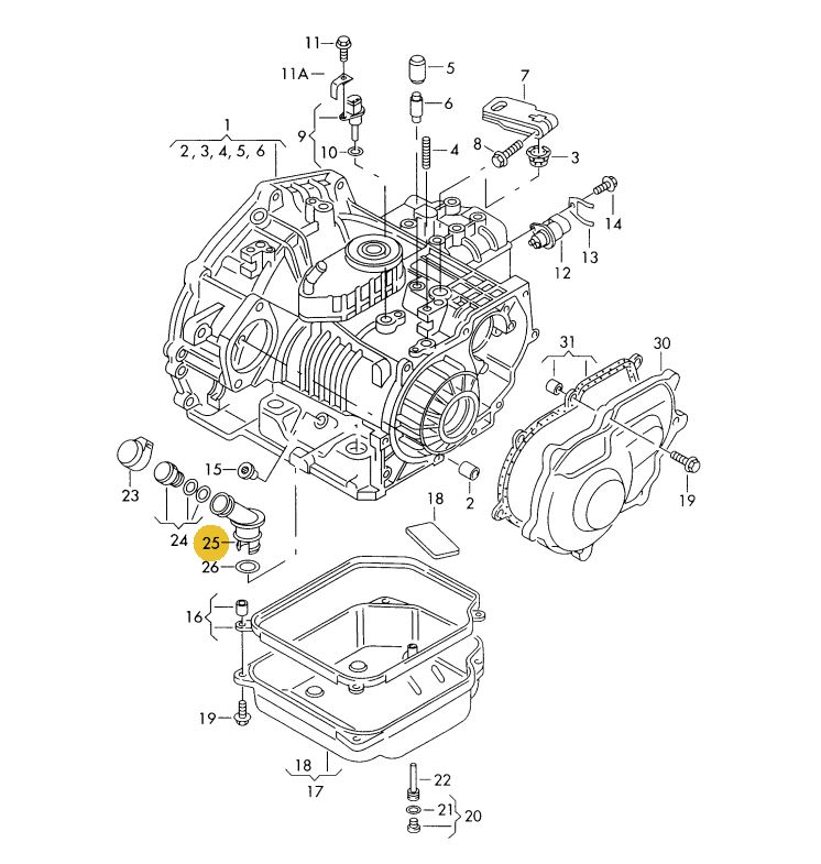 【訳あり】【純正品】 ATオイル フィラーパイプ Golf (95~06年)