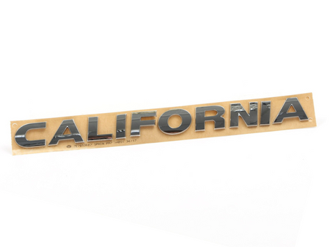 【純正品】 CALIFORNIA エンブレム 「ブライトクローム」 T5/T6/T6.1（12年～）