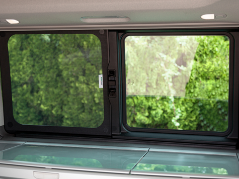 スライディングウィンドウ用モスキートネット T6.1 カリフォルニア（19年～）