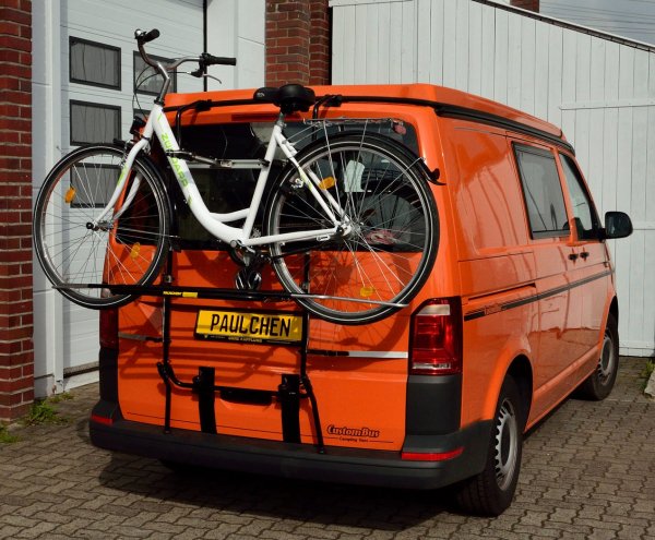 【取寄商品】 Paulchen リアサイクルキャリア T6/T6.1 トランスポーター/カラベル/カリフォルニア等（15年～ ）
