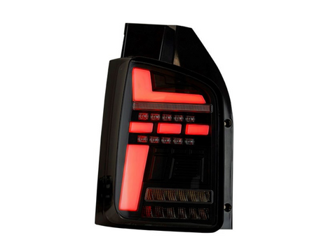 【取寄商品】 THQ シーケンシャルウインカー LEDテールライト 「1セット/スモーク」 T5/T6/T6.1 TRANSPORTER(トランスポーター)観音開き用（03年～）