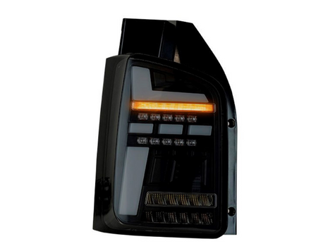 【取寄商品】 THQ シーケンシャルウインカー LEDテールライト 「1セット/スモーク」 T5/T6/T6.1 TRANSPORTER(トランスポーター)観音開き用（03年～）