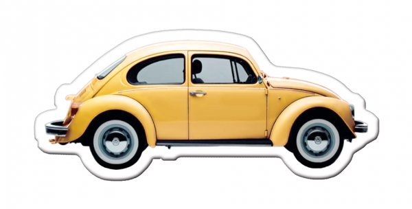 【訳あり】 VWビートルマグネット（3種1セット）- FINAL
