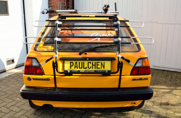 【取寄商品】Paulchen リアサイクルキャリア ゴルフ2 （83～92年）