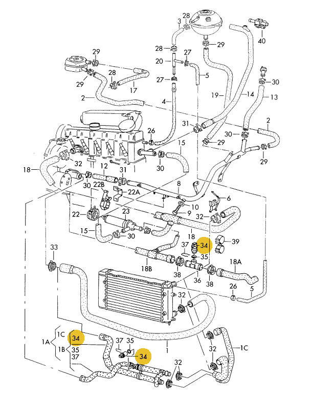 VERNET 水温センサー T4 VANAGON(ヴァナゴン)(91~04年)