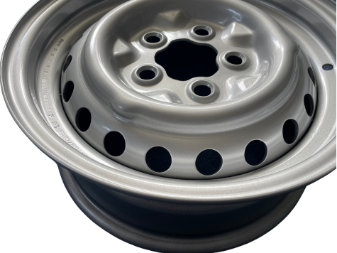 スチールホイールシルバー 5.5X「14インチ」+39 T3 VANAGON(ヴァナゴン)用