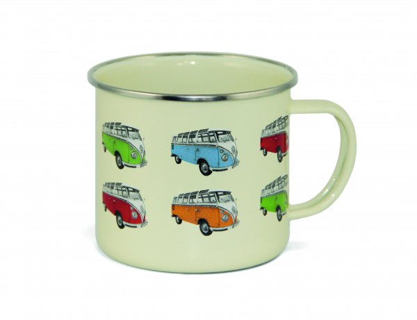 VW T1バス エナメルマグカップ 500ml - PARADE & ベージュ