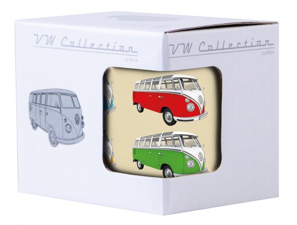 VW T1バス エナメルマグカップ 500ml - PARADE & ベージュ
