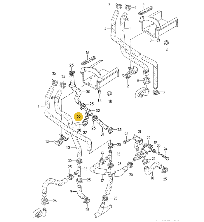 【純正品】 水温センサー Oリング